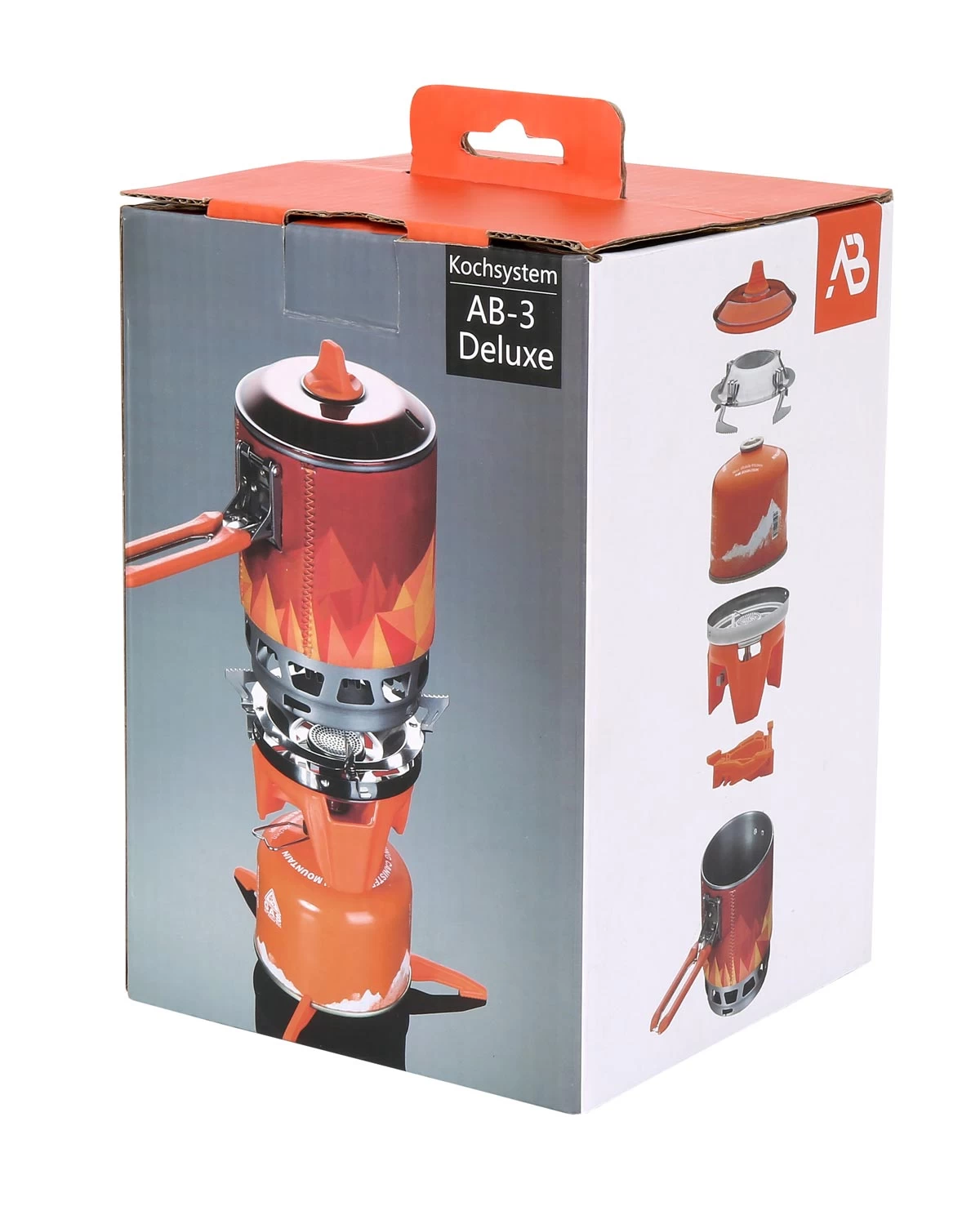 Outdoor Kochsystem AB-3 Deluxe Mit Kochtopf Und Brenner - Image 2