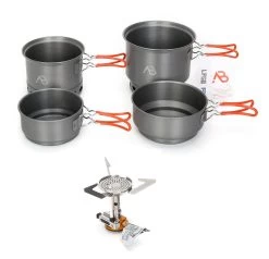 Kochset Star Dual X1 Mit Wärmetauscher Und Gaskocher