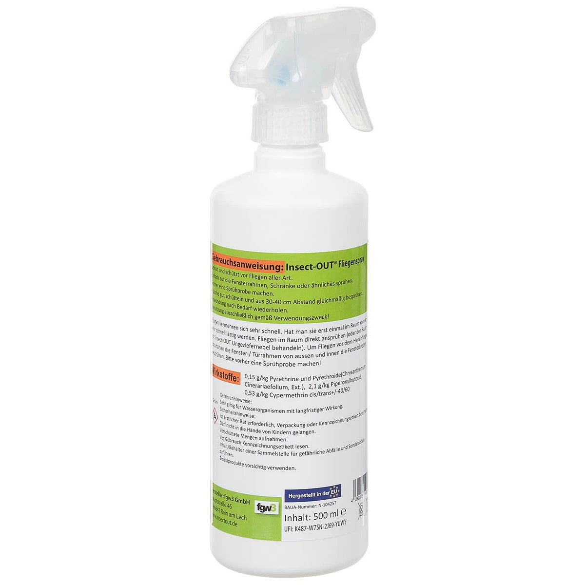 Insect Out Fliegenspray 500ml – Bild 2
