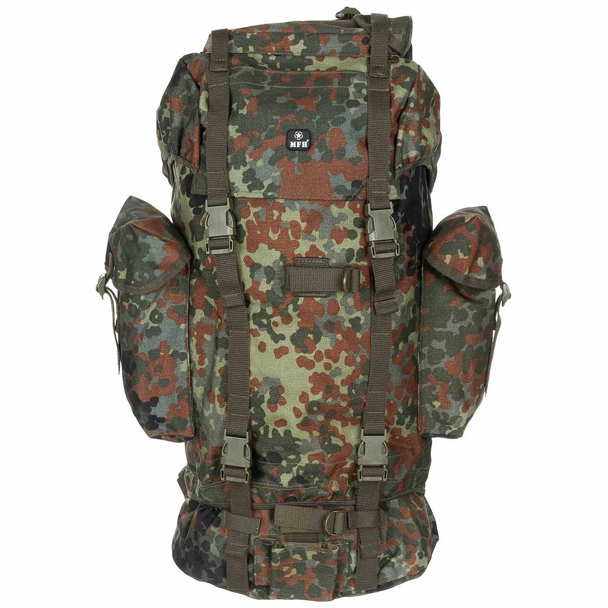 Orig. Cordura Bundeswehr Kampfrucksack Flecktarn