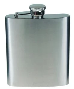 Edelstahl Flachmann 225ml