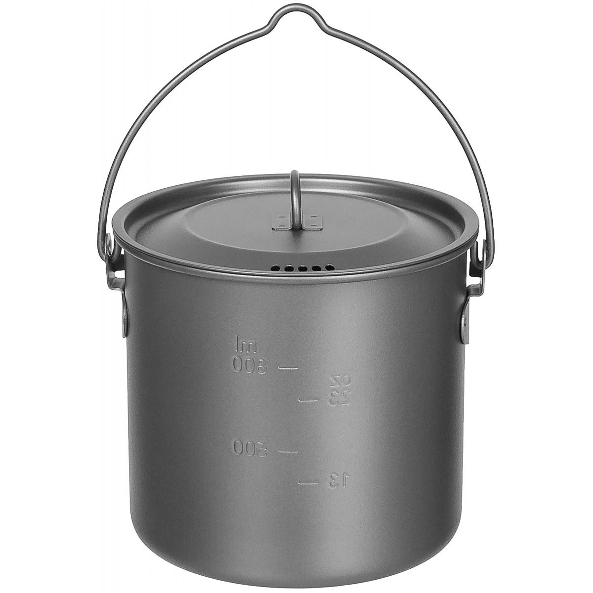 Fox Outdoor Camping Kochtopf Titan 1,1 Liter - Image 3