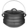Fox Outdoor Feuertopf, Topf Mit Deckel Aus Gusseisen 5 Liter