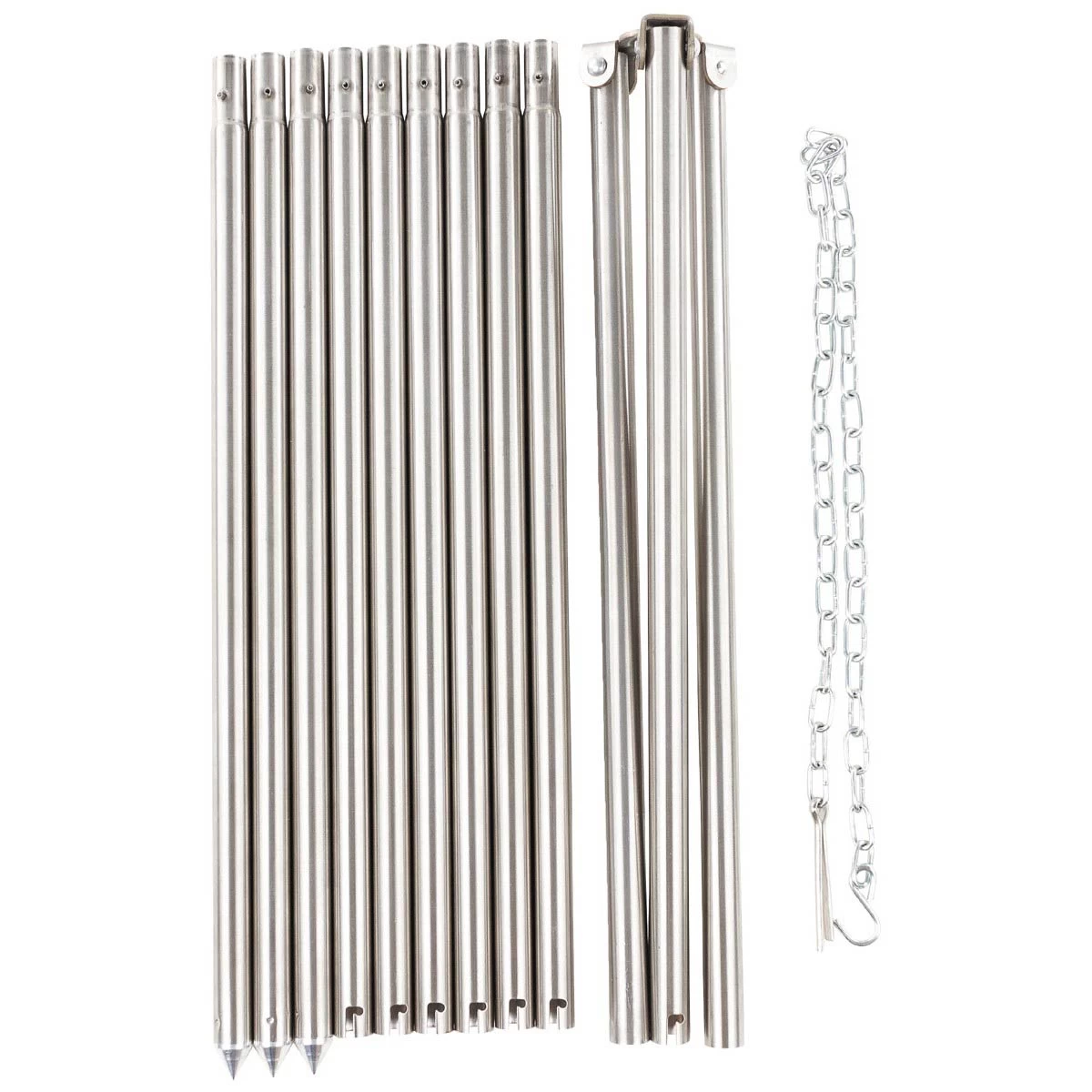 Edelstahl Dreibein Für Gulaschkessel Und Pfanne Höhe 1,9m - Image 2