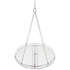 Grillrost Faltbar Rund 47cm Mit Kette
