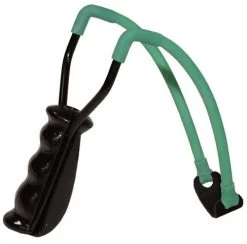 Steinschleuder FUN Schwarz/oliv, Ab 18 Jahre!