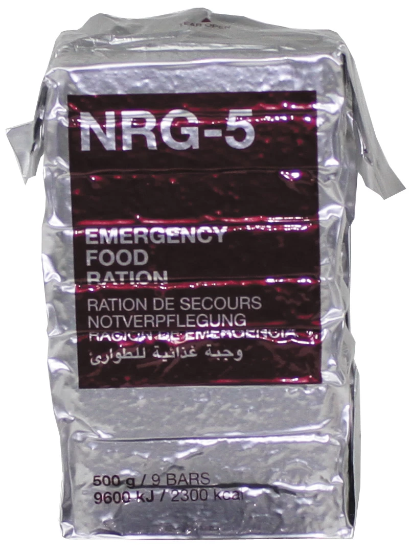 Notverpflegung NRG 5 Riegel - 20 Jahre Haltbar! - Image 2