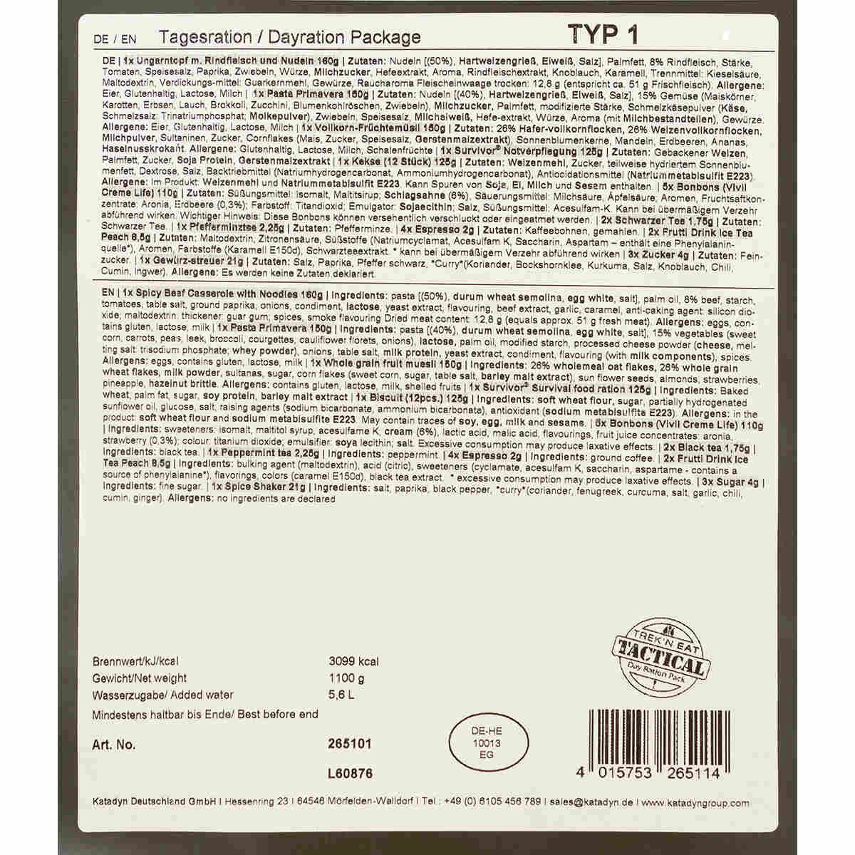 Trek´n Eat Tagesration Typ 1 Mit Ungarntopf - Image 4