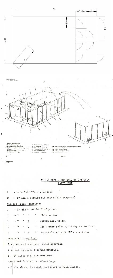 Britisches 25 Mann Mannschafts Zelt – Bild 3